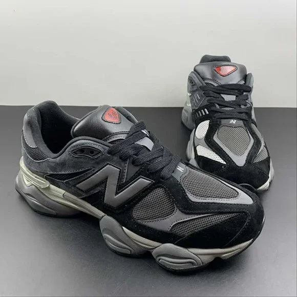 New Balance 9060 Black Castlerock Grey Sneakers